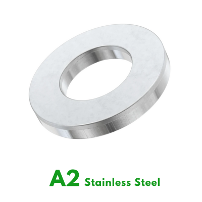 A2 Form G Flat Washers Stainless DIN9021/ISO7093