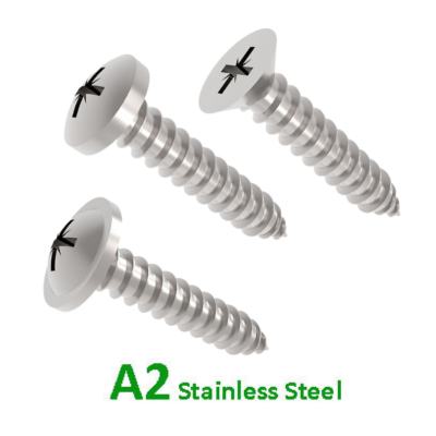 A2 Self Tapping Screws Stainless