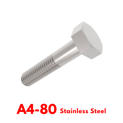 A480 Hex Bolts DIN931 / ISO4014
