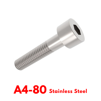 M5 X 20 ST/ST A4-80 SOCKET CAPSCREWS DIN912 / ISO4762