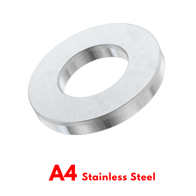 A4 Form G Flat Washers Stainless DIN9021/ISO7093
