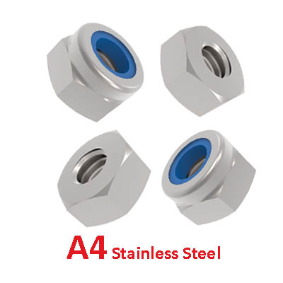 A4 Nuts stainless