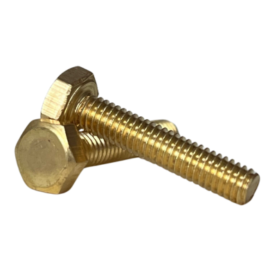 Brass Hex Setscrews DIN933/ISO4017