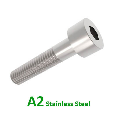 A2 Socket Capscrews Stainless DIN912/ISO4762