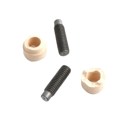 M8 X 35 S/C REDUCED BASE DRAWN ARC WELD STUDS & FERRULES