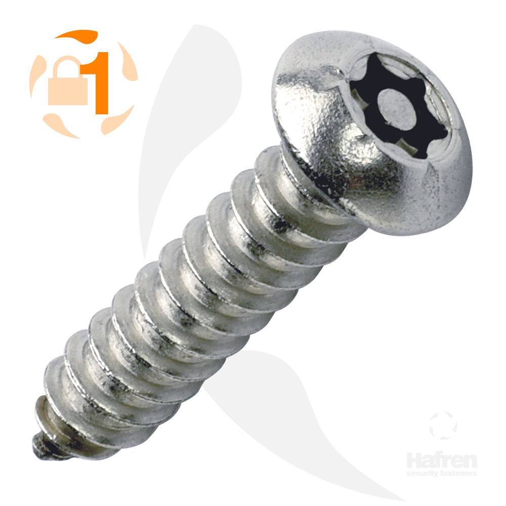 Pin Torx Button Head Security Self Tapping Screws