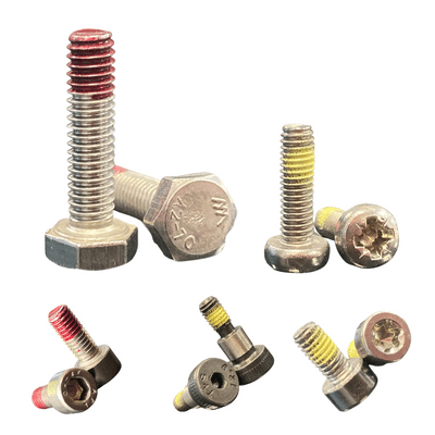 Fasteners with Locking Patches