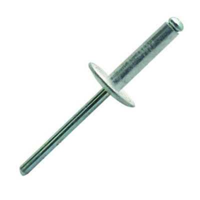 Aluminium Large Flange Dome Head Rivets