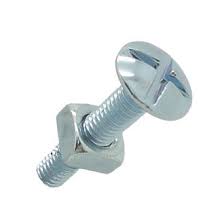 M8 X 50 Z/P ROOFING BOLT & NUT