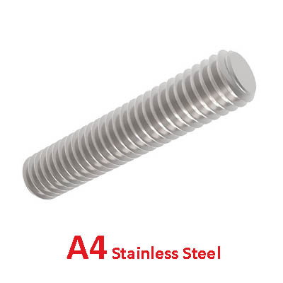A4 Studding Stainless DIN976