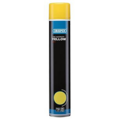 750ML YELLOW LINE MARKER SPRAY PAINT (41916)