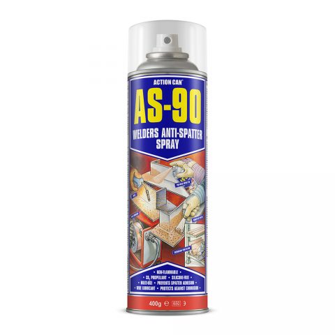 AS-90 WELDERS ANTI-SPATTER 400G SPRAY