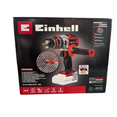 EINHELLPXC 18V PROFESSIONAL BRUSHLESS 80Nm COMBI DRILL BODY ONLY