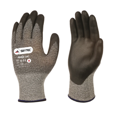 NINJA X4 BI POLYMER COATED GLOVE (SKY03)