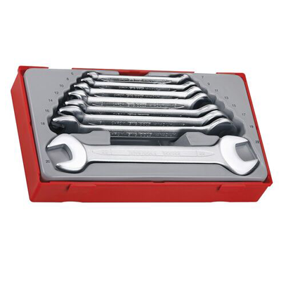 8PCE METRIC DOUBLE OPEN ENDED SPANNER SET (TT6208)