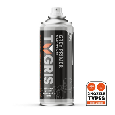 TYGRIS P303 GREY SPRAY PRIMER 400ML 