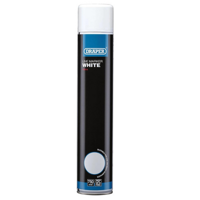 750ML WHITE LINE MARKER SPRAY PAINT (41915)