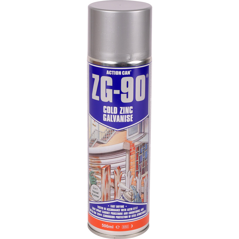 500ml TIN ANTI RUST SPRAY - GALV (ZG-90)