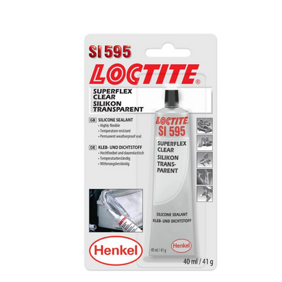 40ML LOCTITE SUPERFLEX CLEAR SILICONE SEALANT