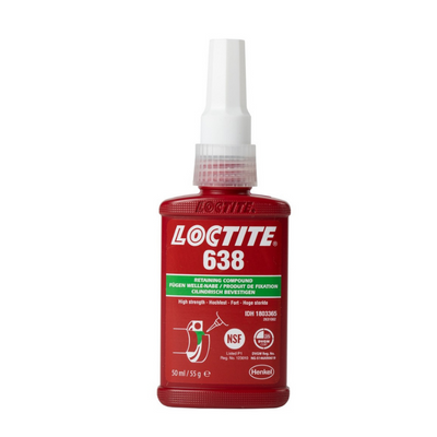 50ML LOCTITE 638 HIGH STRENGTH RETAINER